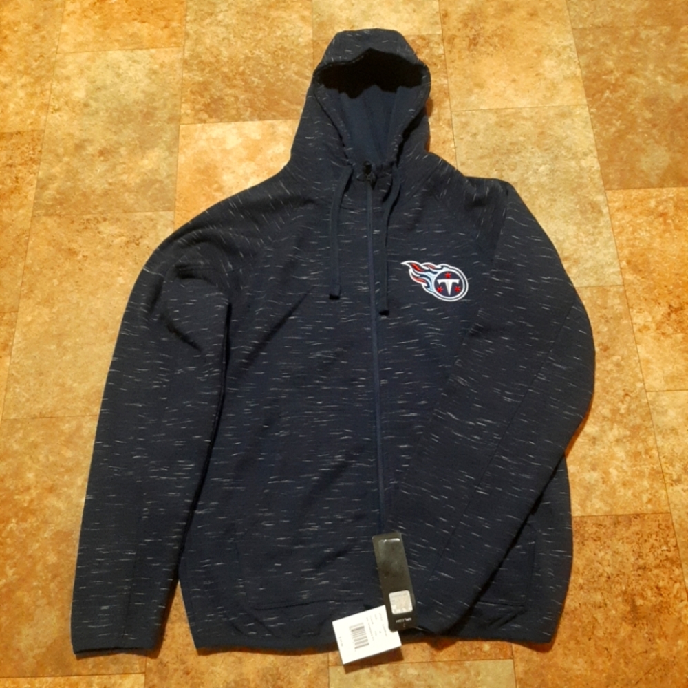 New. G-III Men's Tennessee Titans Playmaker Navy Full Zip Jacket. Size XL.